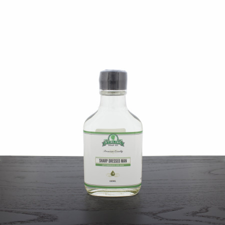 Stirling Soap Company Aftershave Splash, Sharp Dressed Man